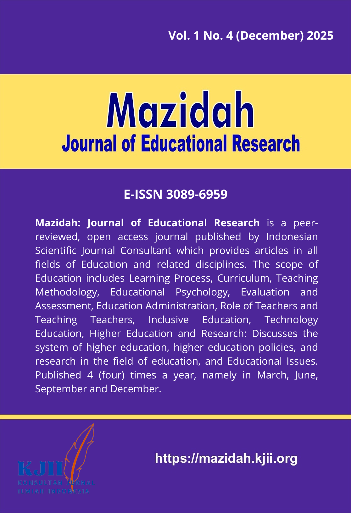 					View Vol. 1 No. 4 (2025)
				